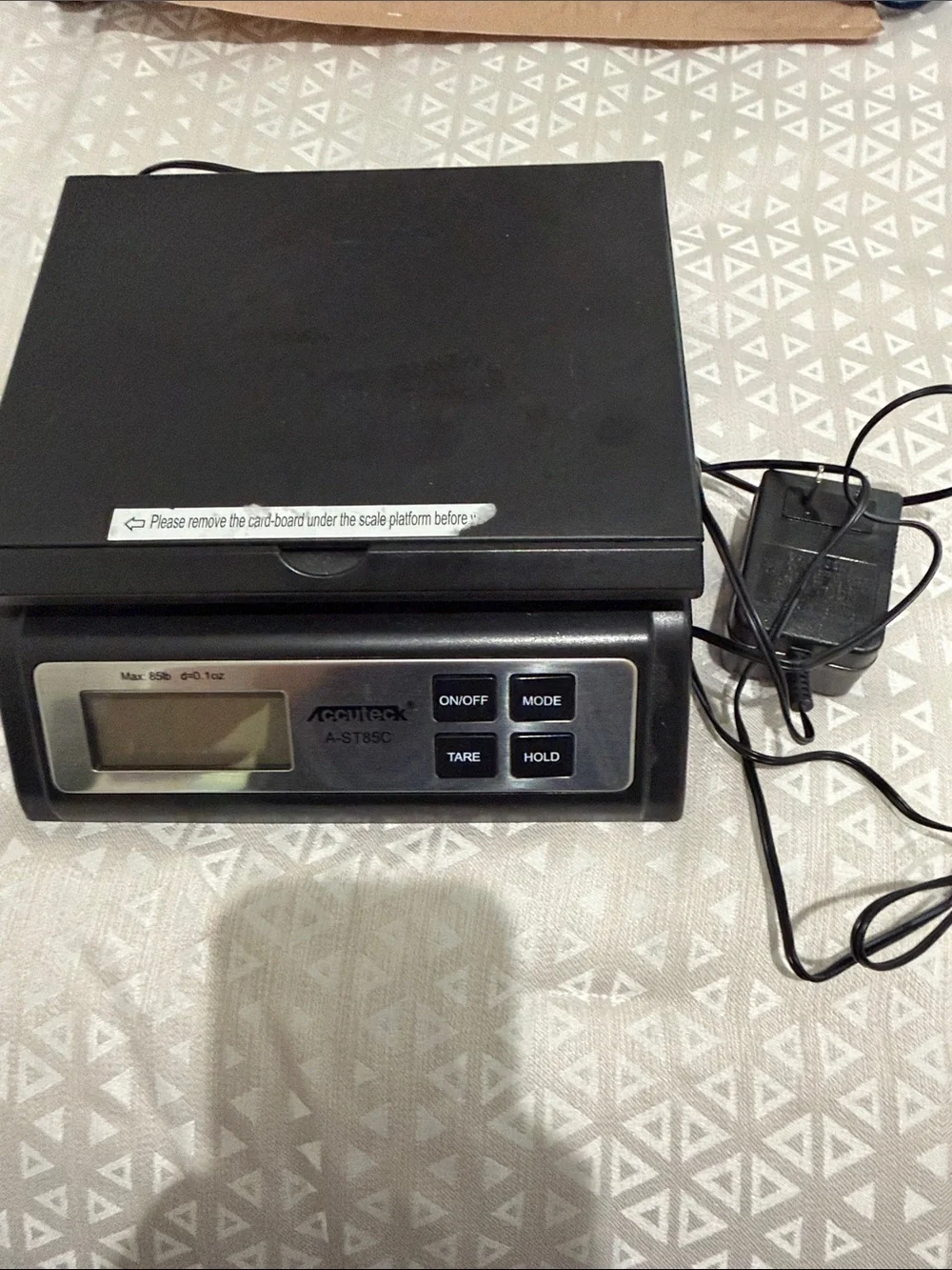 Accuteck Digital Scale A-ST85C in Black